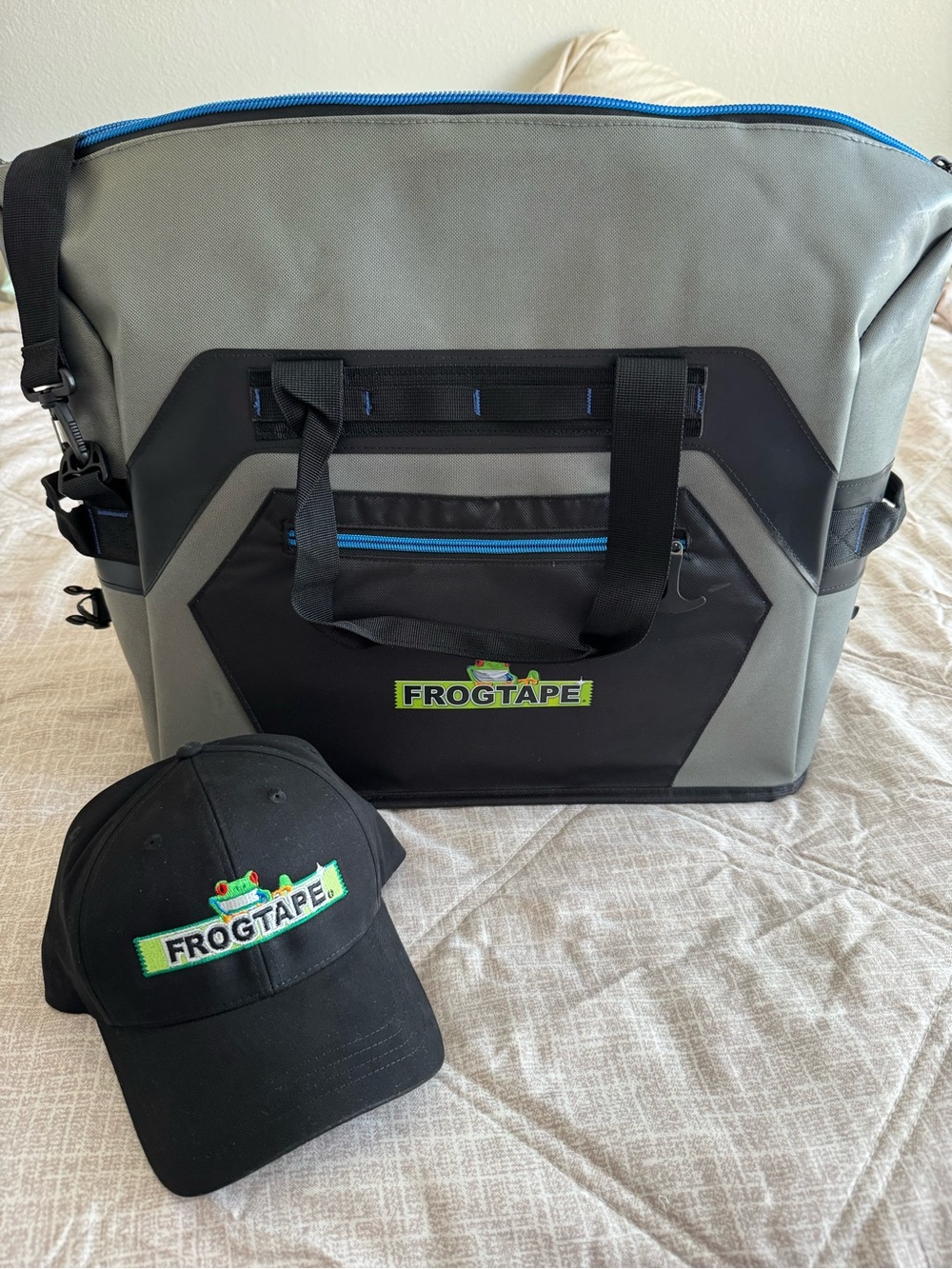 Frogtape Tool Bag and Hat